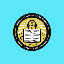 Load image into Gallery viewer, Audiobook Appreciation Society Vinyl Sticker