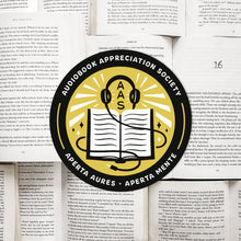 Load image into Gallery viewer, Audiobook Appreciation Society Vinyl Sticker