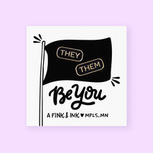 Load image into Gallery viewer, Mini Pronoun Enamel Pins