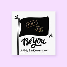 Load image into Gallery viewer, Mini Pronoun Enamel Pins
