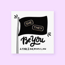 Load image into Gallery viewer, Mini Pronoun Enamel Pins