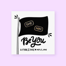 Load image into Gallery viewer, Mini Pronoun Enamel Pins