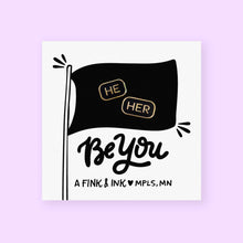 Load image into Gallery viewer, Mini Pronoun Enamel Pins