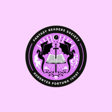 Load image into Gallery viewer, Fantasy Readers Society Vinyl Sticker
