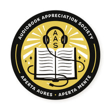 Load image into Gallery viewer, Audiobook Appreciation Society Vinyl Sticker