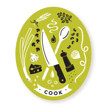 Load image into Gallery viewer, Chef's Club Cook Stickers