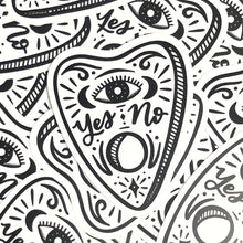 Load image into Gallery viewer, The Oracle - Ouija Planchette Vinyl Stickers