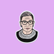 Load image into Gallery viewer, RBG Ruth Bader Ginsburg Sticker