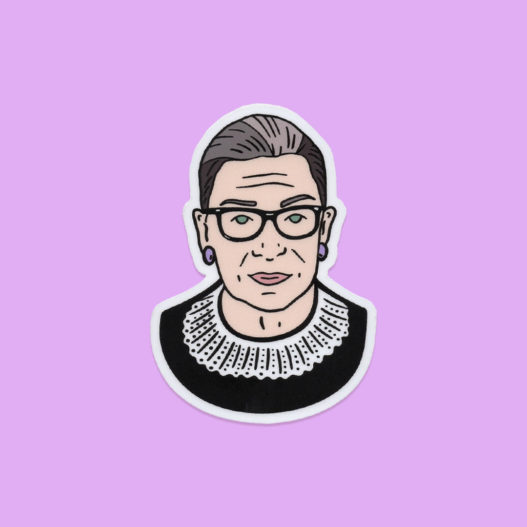 Ruth Bader Ginsburg Wallpaper RBG Ruth Bader Ginsburg Sticker – A Fink Ink