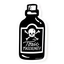 Load image into Gallery viewer, Toxic Masculinity Poison Bottle Vinyl Stickers