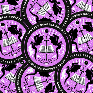 Fantasy Readers Society Vinyl Sticker