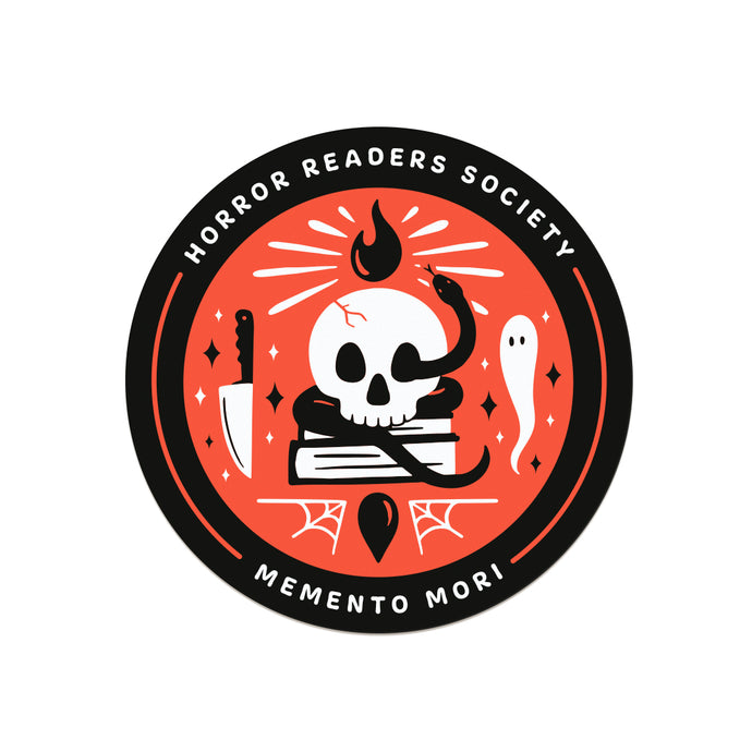 Horror Readers Society Vinyl Sticker