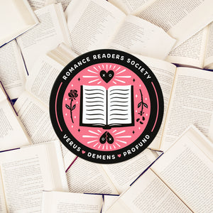 Romance Readers Society Vinyl Sticker