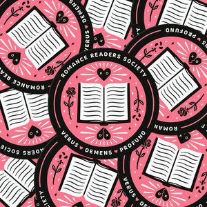 Romance Readers Society Vinyl Sticker