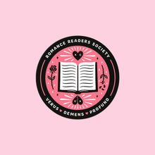 Load image into Gallery viewer, Romance Readers Society Vinyl Sticker