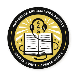 Audiobook Appreciation Society Vinyl Sticker