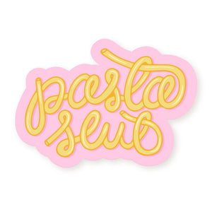 Pasta Slut Pink Vinyl Sticker