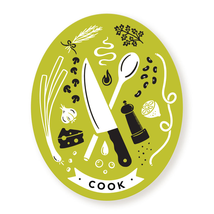 Chef's Club Cook Stickers