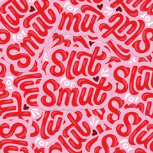 Load image into Gallery viewer, Slut for Smut Romance Book Reader Vinyl Sticker