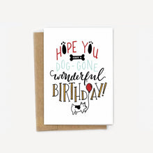 Load image into Gallery viewer, Dog-Gone Happy Birthday Card