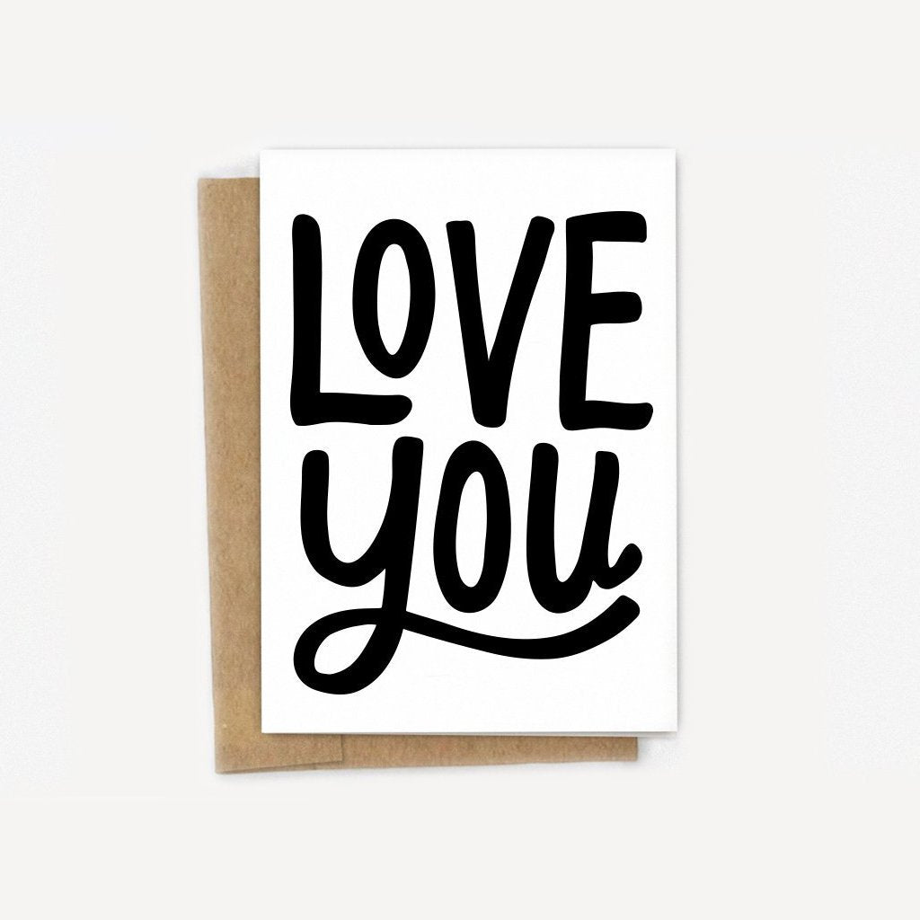 Love You Boldly Card