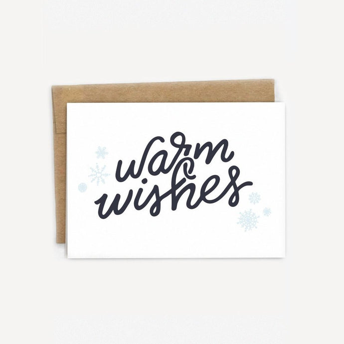 Warm Wishes Holiday Card