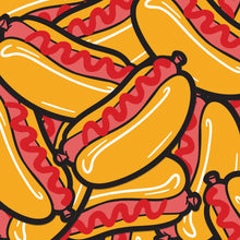 Load image into Gallery viewer, Hot Dog Sticker