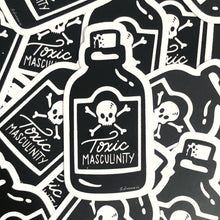 Load image into Gallery viewer, Toxic Masculinity Poison Bottle Vinyl Stickers