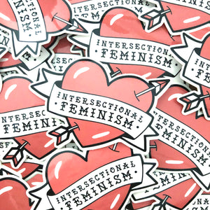 Intersectional Feminism Glossy Vinyl Stickers