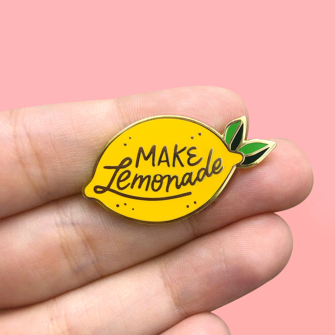 Make Lemonade Lemon Pin