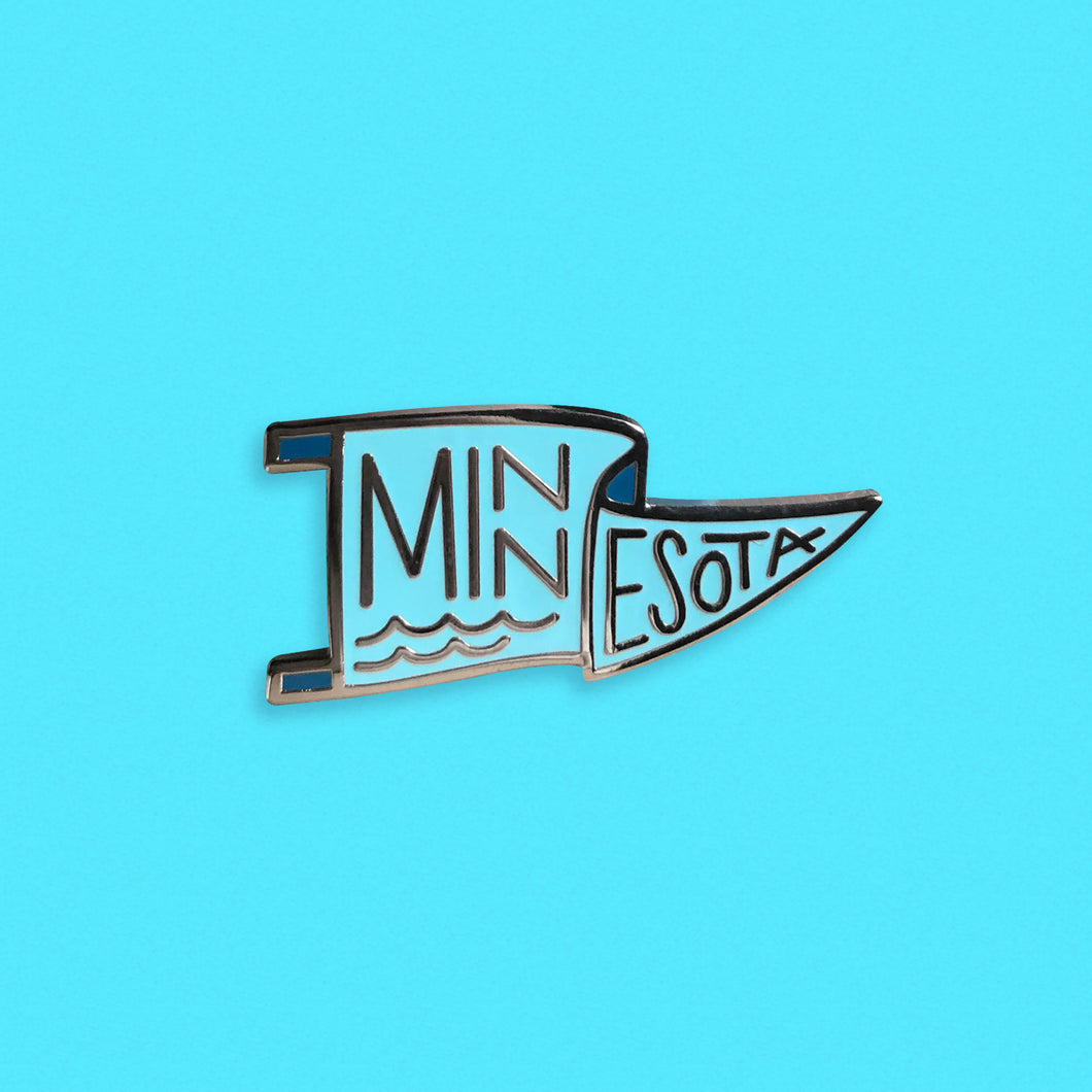 Minnesota Pennant Pin