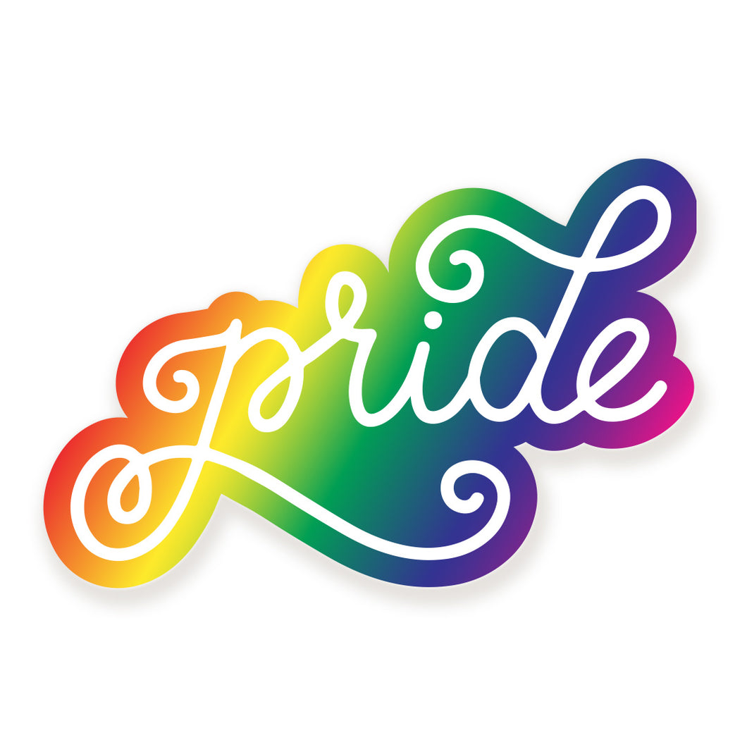 Rainbow Pride Vinyl Sticker