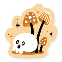 Load image into Gallery viewer, Mini Mushrooms &amp; Skull Vinyl Sticker