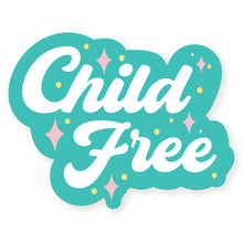 Load image into Gallery viewer, Retro Childfree Vinyl Sticker